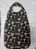 Hockey Adult Clothing Protector (Bib)- made with NHL fabric-Handmade
