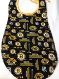 Hockey Adult Clothing Protector (Bib)- made with NHL fabric-Handmade