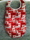 Hockey Adult Clothing Protector (Bib)- made with NHL fabric-Handmade
