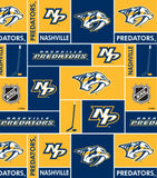 Hockey Adult Clothing Protector (Bib)- made with NHL fabric-Handmade