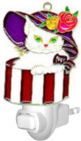 CAT IN THE HAT BOX-PURPLE / Standard - White:
