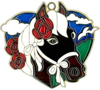 Horse Head in Heart: Large / Standard - White: