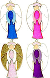 Guardian Angel Suncatcher (Color: Gold):