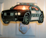 Police Car / Standard - White:
